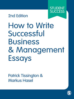 cover image of How to Write Successful Business and Management Essays